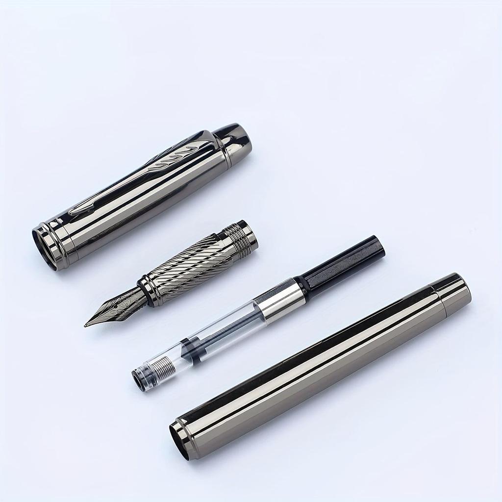 Luxury High-quality Metal Business Fountain Pen, Suitable for Business People To Sign Office Pens