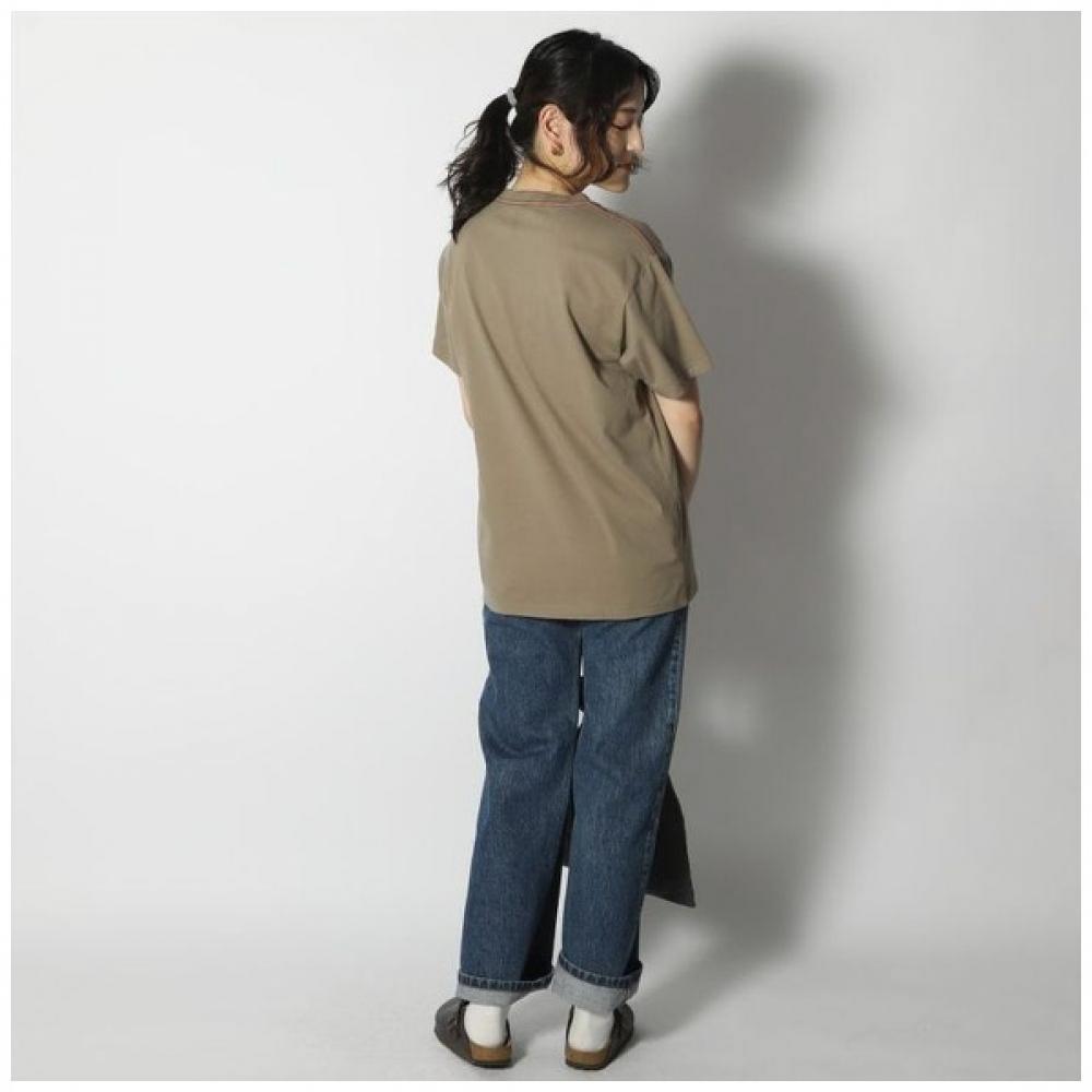 Мягкий хлопок Snow Peak с логотипом, короткий рукав, размер TM Pro.  Ц 24су20103пр