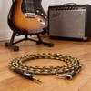 Fender 18,6 футов Профессиональный инструментальный кабель Прямой угол Камуфляж Пустыня - 1 упаковка