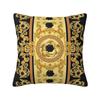 Rococo Kaleidoscopic Floral Cushion Cover 45x45cm European Baroque Art Velvet Nordic Throw Pillow Living Room Decoration