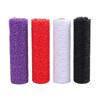 Holiday Decorative Mesh Ribbon Multipurpose Decoration Wrap Mesh Roll for Elegant Wreaths and Festival Accent