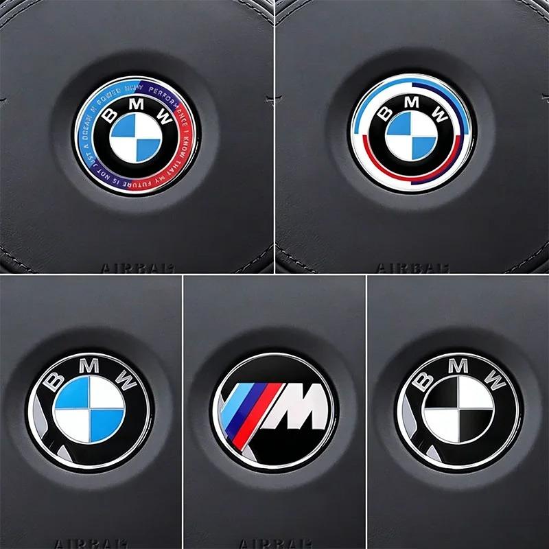 Значок-наклейка для декора руля автомобиля 45 мм Аксессуары Для BMW F25 F26 F16 F15 F34 F07 F40 F10 F45 F46 G20 G22 G23 G12 F13 FF35