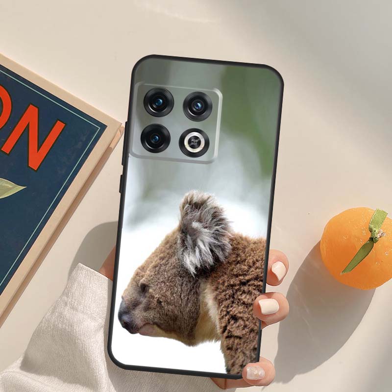 Australian Koala Case For OnePlus 12R 13R 13T 10R 15 13 12 11 10T 8T Nord CE 4 3 2 Lite N20 N30 Nord 5 Cover
