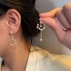 Moon Stud Earrings Women'S Tide Niche Design Light Luxury Earrings Summer Earrings