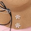 Apparel Sewing Hat Accessories Crystal Pearl Button Headwear Clip Rhinestone Buttons Pearl Hairpins