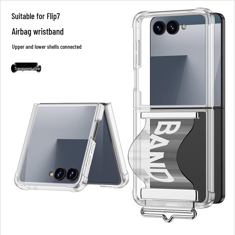 Samsung Galaxy Z Flip7 Protective Airbag Wrist Strap Case