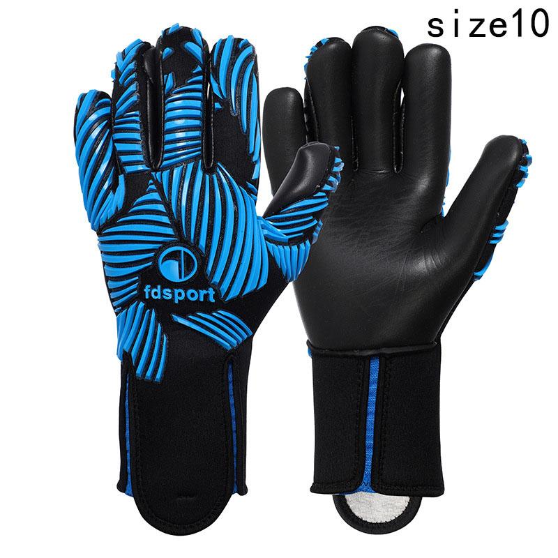 1pc Professional Goalkeeper Gloves Adults  Football Latex Thickened Protection Goalkeeper Soccer Sports Football Goalie Gloves