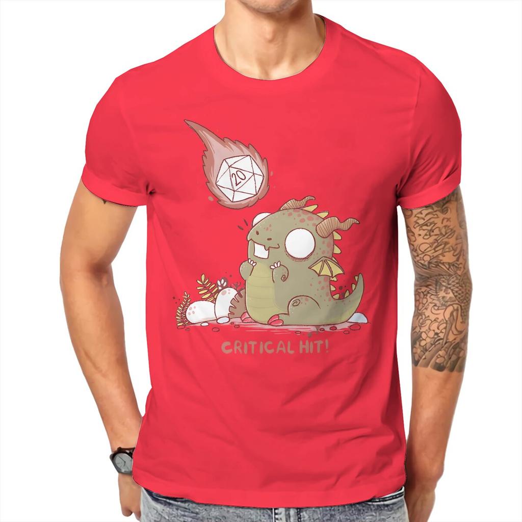 Dnd Critical Hit T Shirt Unisex Tees Summer Clothing Cotton Oneck Tshirt