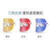 3 Colors LED Photon Face Mask, Portable Rechargeable LED Facial Beauty Mask for Home Skin Care