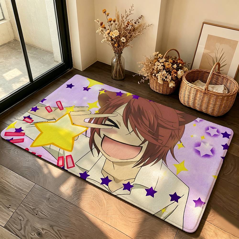 Anime K-kamisama Kiss Cute Carpet Bathroom Anti-slip Mat Door Mat Home Decoration Mat Entrance Door Mat Scratch-resistan Mat