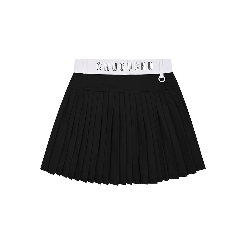 Юбка с отверстиями и плиссировкой Chuku Chu Cbess-Sk012W