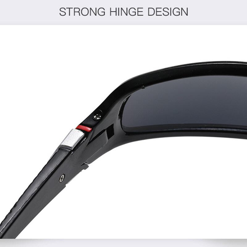 Поляризованные солнцезащитные очки ночного видения Спортивные поляризационные солнцезащитные очки Мужские уличные велосипедные очки Женские солнцезащитные очки + футляр