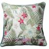 Housse De Coussin - 60 X 40 Cm - Rose - Vert Tropical - Design Contemporain