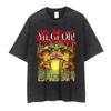 Anime Yugioh Cotton TShirt Vintage Wash Yugi Mutou Cotton Tee Unisex