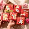 6Pcs 2026 Horse Year Red Envelope Creative Spring Festival Kids Gift Lucky Money Envelopes Cartoon Pony Pattern Red Packet