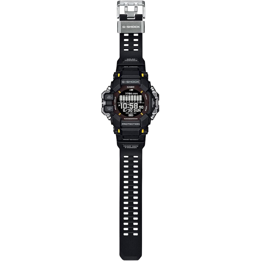 Casio G-Shock Rangeman GPR-H1000-1JR Men's GPS Heart Rate Monitor Watch Bluetooth Black