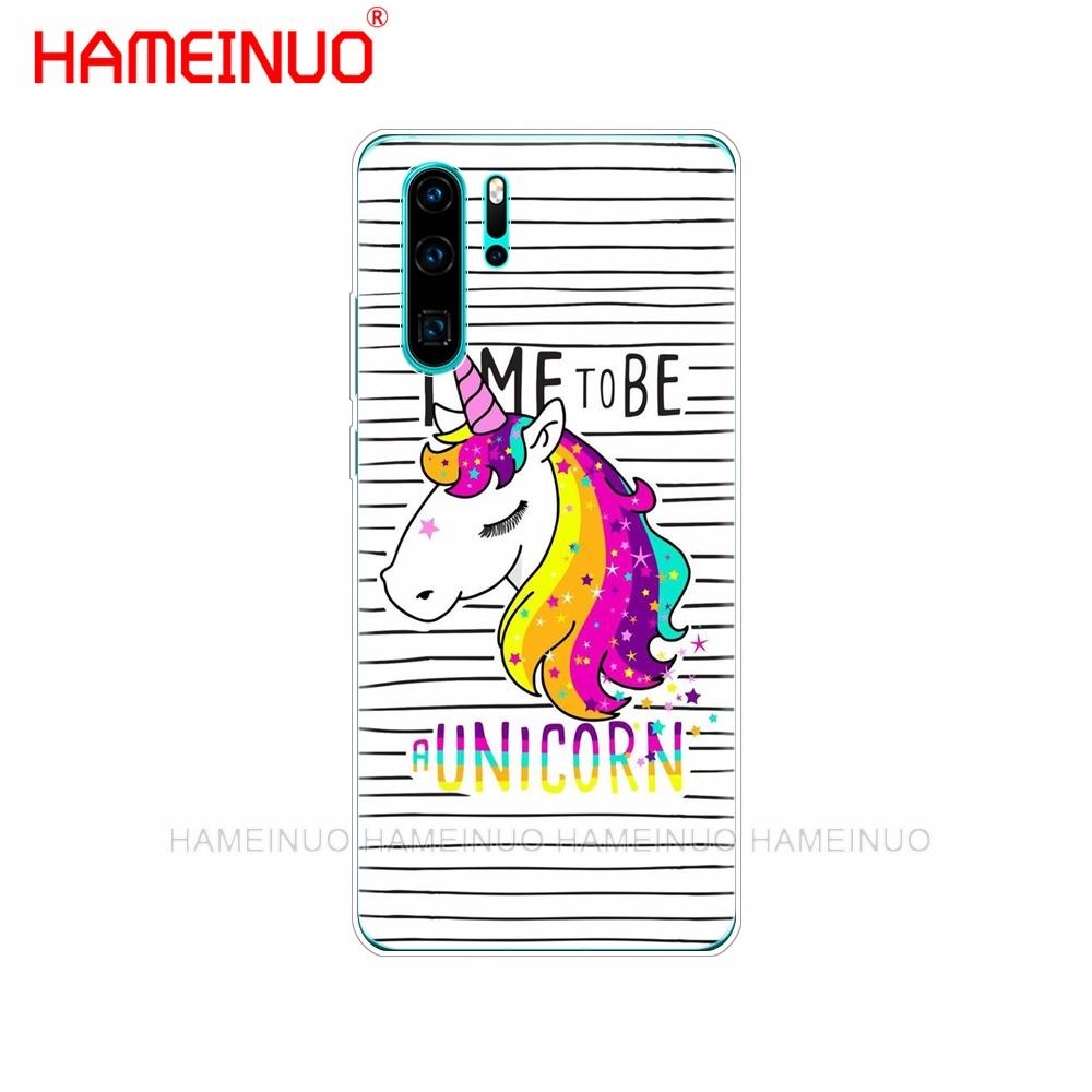 Силиконовый чехол для телефона huawei P30 PRO LITE P SMART 2019 plus p smart Z p20 lite 2019 Unicorn On Rainbow Jetpack