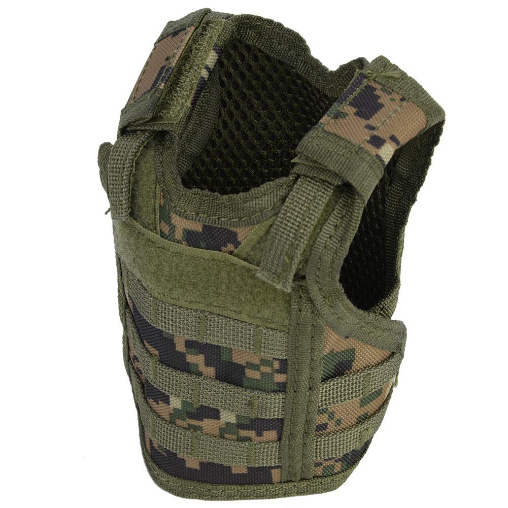 Beer Vest Mini Miniature Beverage Bottle Can Holder with Adjustable Shoulder Straps