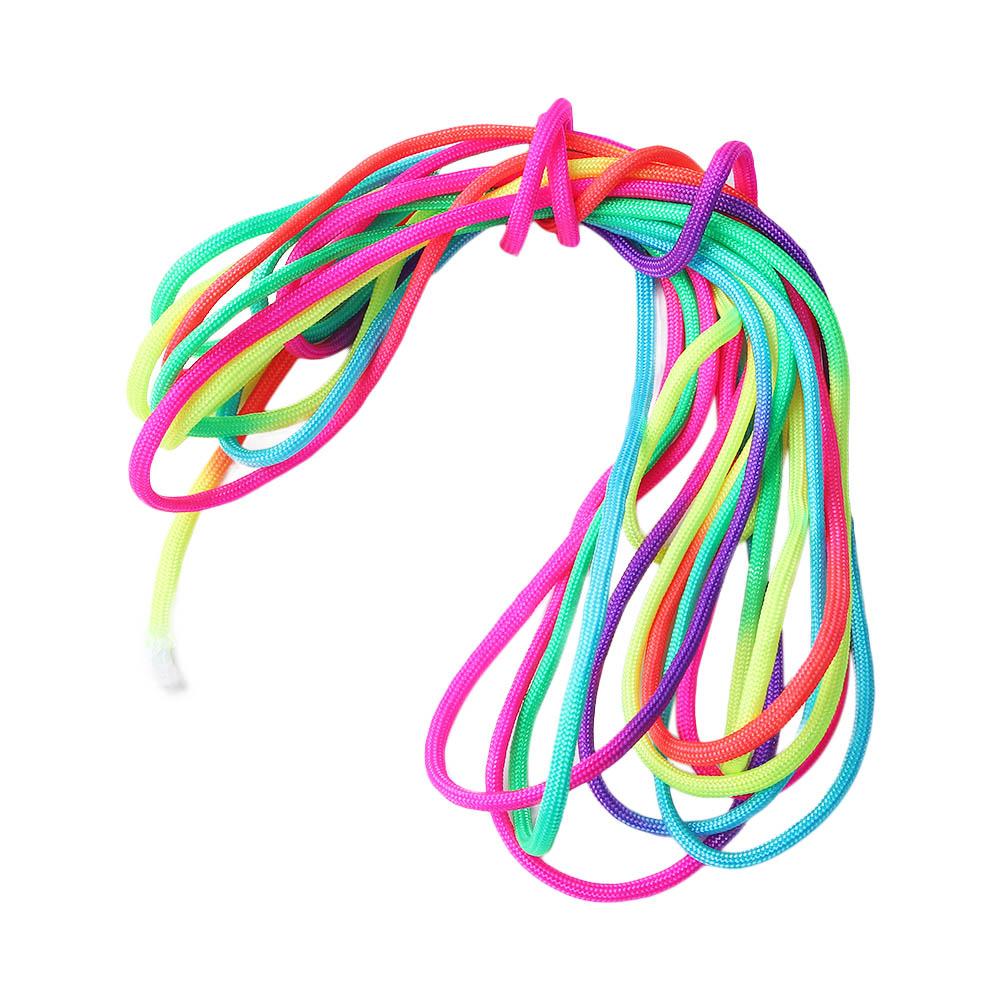 Accessory Parachute Lanyard DIY Survival Bracelet Rainbow Colors Cord Rope Rainbow Paracord Rope