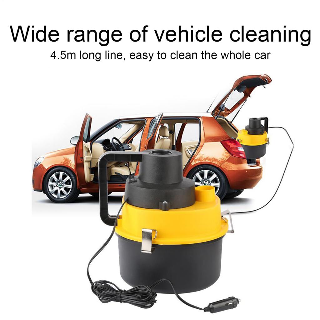 Car Vacuum , Handheld Auto Duster, 120w Portable Vacuum, Wet Dry Cleaning Function, Car