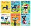 [Б/У] Детская английская книга с картинками Пит Кот Набор из 6 книг Распродажа