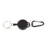 Retractable Badge Reel For Name Tag Card Metal Pull Retracting Key Chain Ring