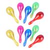 10PCS Plastic Blinking Light Up Maracas Safe Durable Noise Makers For Kids Adults Dance Performances