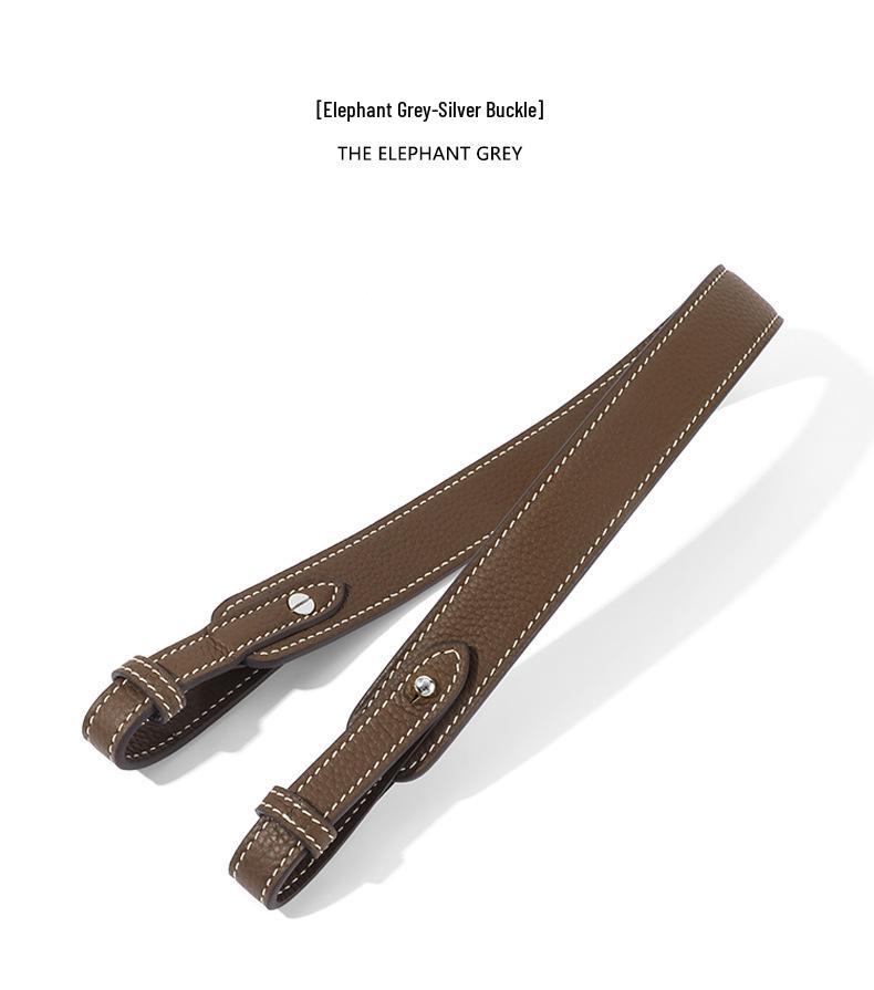 Ma Huang Shi A-35 Широкий кожаный ремень кроссбоди/на плечо для сумок Lindy Evelyn Basket Kelly