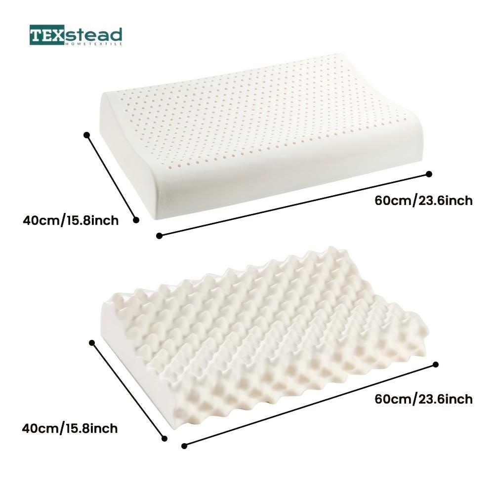 1 шт. 93% латексная подушка массажные подушки для сна ортопедическая подушка чистый натуральный латекс подушка с эффектом памяти