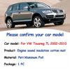 Накладка на капот двигателя автомобиля Volkswagen VW Touareg MK1 7L R50 2002~2010 Звукоизоляционная теплоизоляционная подкладка из хлопка Аксессуары для деталей интерьера