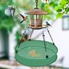 1/2Pcs Birds Feeding Network Mesh Trap for Hanging Birds Feeder Durable Birdseed Hoop Birds Feeding Platform Accessories