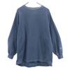 Mono Blue Replica Logo Embroidery Long Sleeve Reverse Weave Sweatshirt Trainer Men's Used