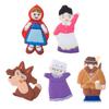 Magic Castle Little Red Riding Hood Finger Puppet Teaching Aids, 5 Types, Popular Toys for Korean Children