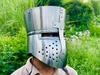 Solaire Crusader Helmet ~ Medieval Knight Great Helm~ Dark Souls Inspired Armor Helmet for Cosplay, LARP & Collectors ~ Best Gift For Him