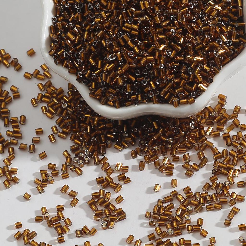 300/700 шт. Чешские цилиндрические стеклянные бисерные бусины-трубочки, европейский посевной бисер, свободные бусины для изготовления ювелирных изделий своими руками