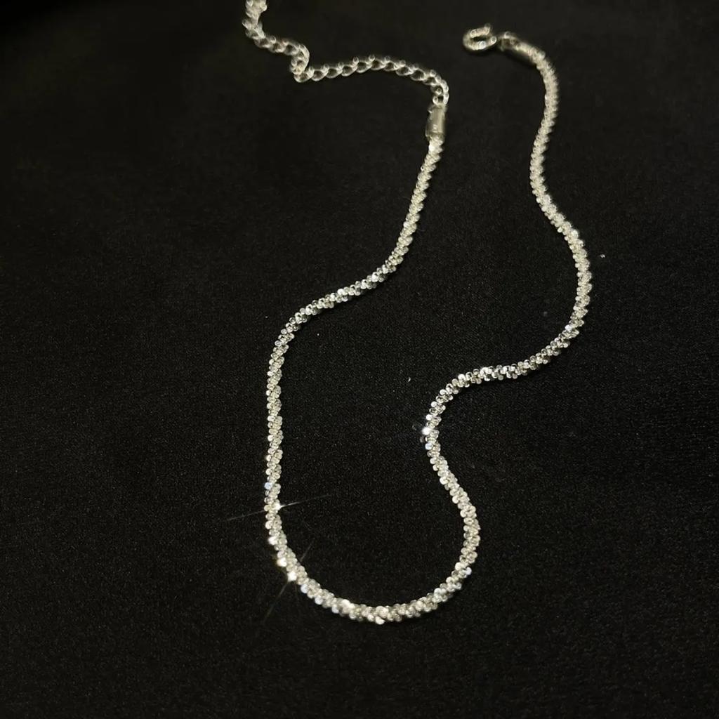 Женский сверкающий браслет из гипсофилы для женщин, регулируемая цепочка, простые модные украшения