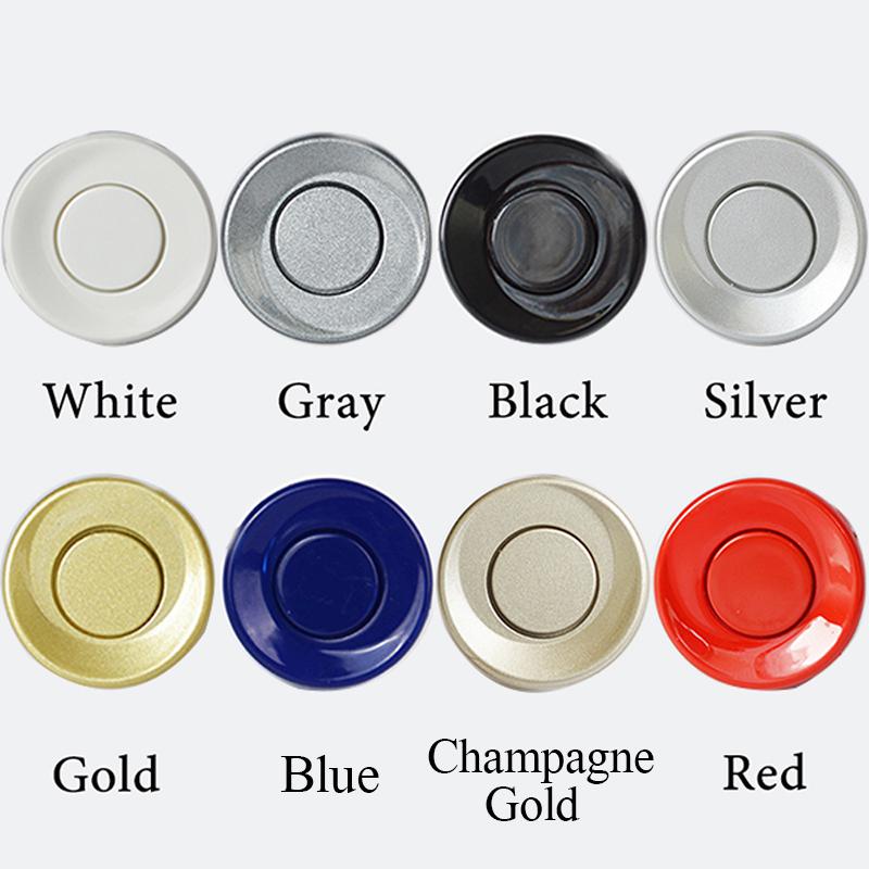 Car LED Parking Sensor Kit 4 Sensors 22mm Reverse Radar Sound Alert Indicator System 8 Colors 12V