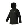Fitness Simple Classic Comfortable Fleece Lined Hooded Jacket Women Jackets A61W541706F-BK
