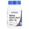 Alpha Lipoic Acid, 60 Capsules (300Mg Per Serving)