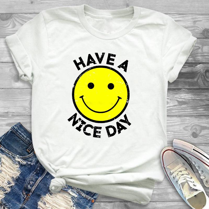 Sunflower Painting Flowers Womens Female Graphic T Shirt Women 90S Harajuku Kawaii Fashion T Shirt Streetwear