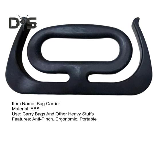 Bag Carrier Ergonomic Anti-Pinch Handheld Device Reduce Finger Pressure Carry Shopping Bags Suitcases Portable Travel Heavy Object Carrier