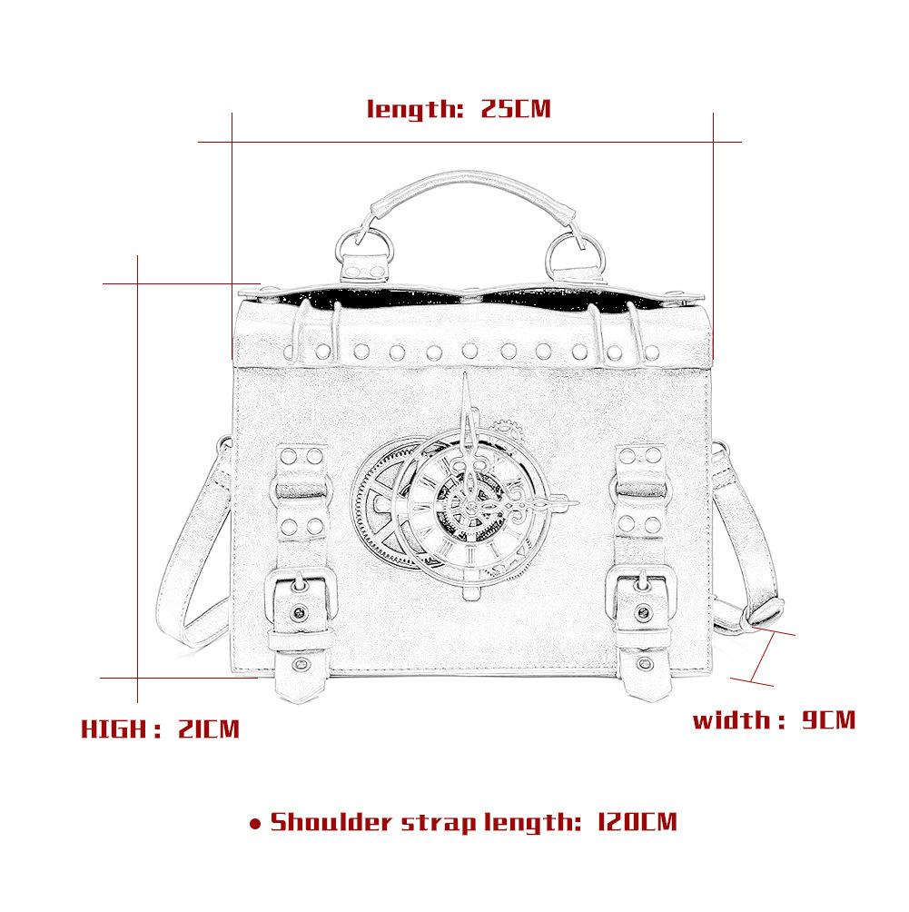 Новая женская сумка в европейском и американском стиле панк-индастриал ретро женская сумка на одно плечо диагональная
