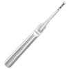 Stainless Steel Manicure & Pedicure Tool Set: Pusher, Blackhead Needle, Nail Cleaner & File