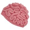 Lovely Cerebrum Beanie Cap Windproof Skull Hat Female Thick Warm Hat Outdoor Cap Cold Weather Beanies for Adult