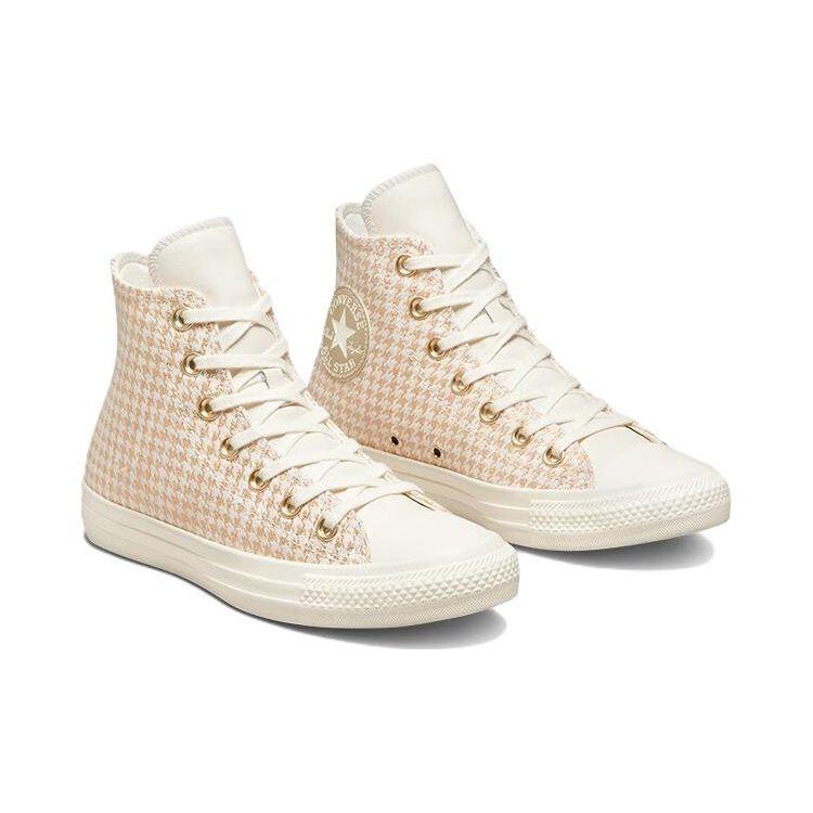 Converse Chuck Taylor All Star Модные Повседневные Удобные Высокие Кеды из Канваса Унисекс Розовые Белые A04278C