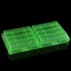 5 Colors Multifunctional Transparent Hard Plastic Case Holder Storage Box For AA AAA Battery