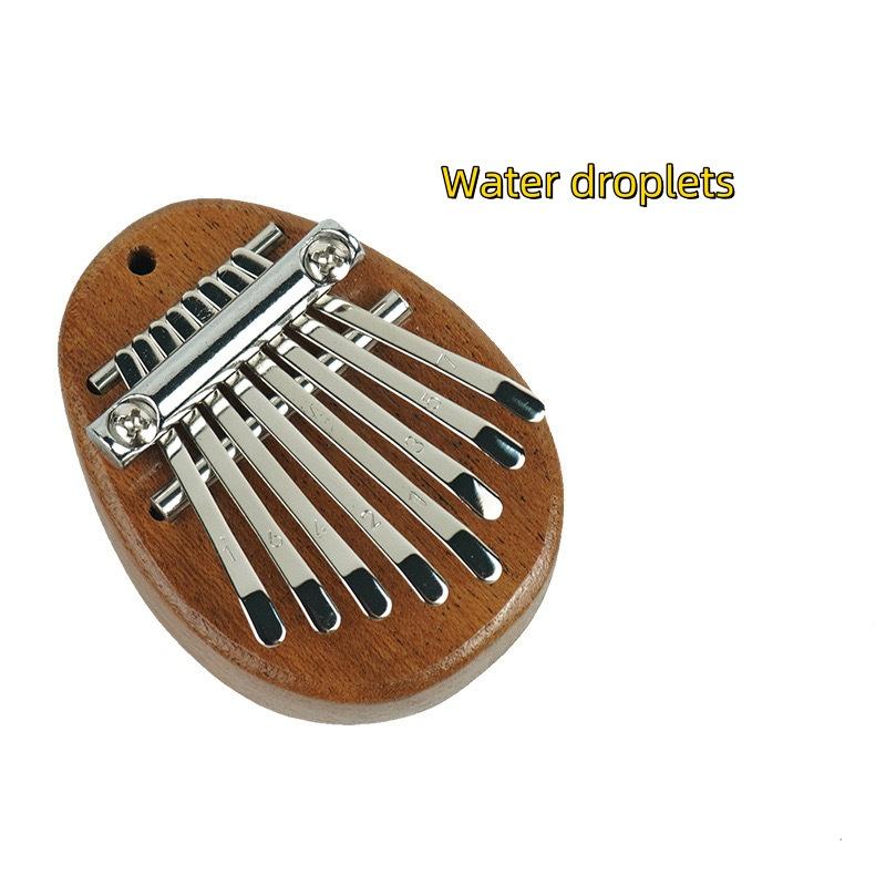 Mini Portable Wooden 8-tone Kalimba High-quality Exquisite Finger Thumb Piano Marimba Music Accessory Pendant Gift