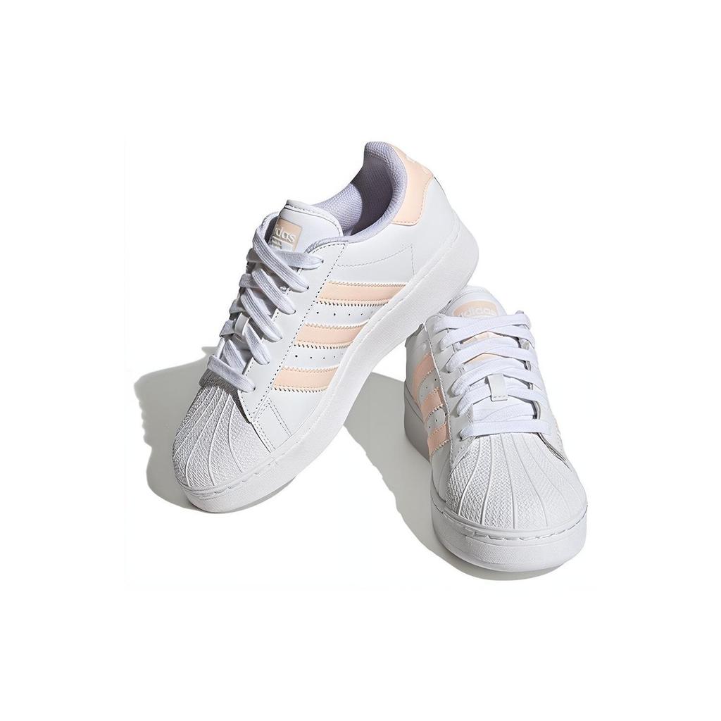 adidas Женские кроссовки Superstar XLG White Bliss Orange Cloud-White IF3004