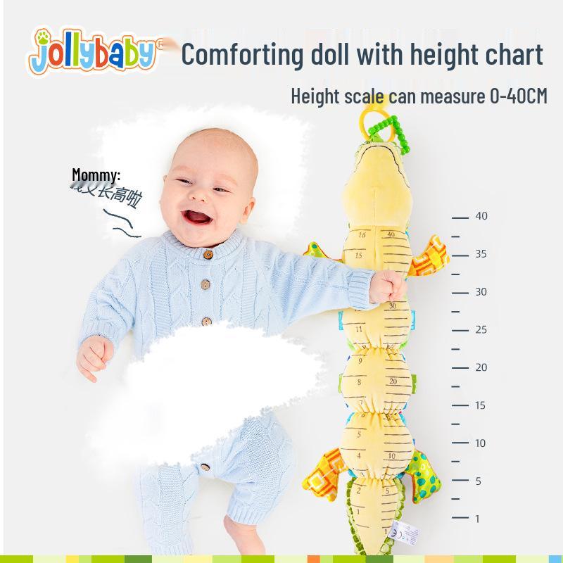 Jollybaby Успокаивающая игрушка для сна и ростомер для младенцев