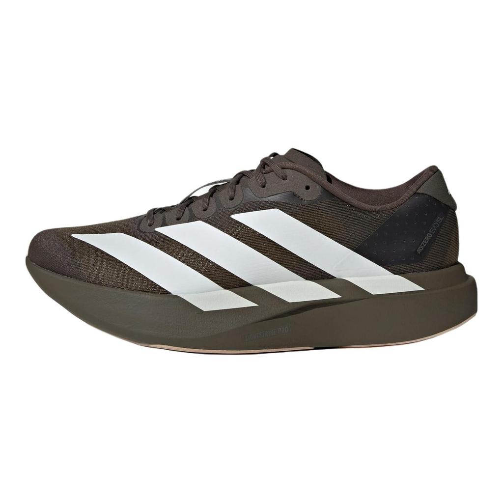 adidas Мужские беговые кроссовки Adizero Evo SL Темно-коричневый Белый KI6913